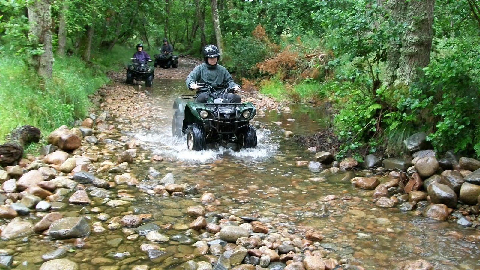2010 Vacation SCOTLAND Quadbikes are king!