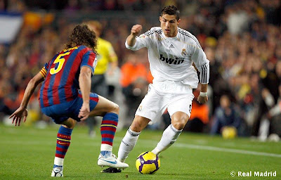 CRISTIANO RONALDO PICTURES: Cristiano Ronaldo vs Barcelona Photos