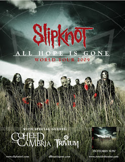 Slipknot Announces Early '09 Tour with Coheed and Cambria