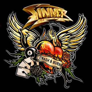 Sinner - Crash & Burn CD Review (Candlelight Records)