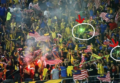 green laser malaysia supporter