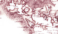 Carte Cassini Presqu'île de Rhuys