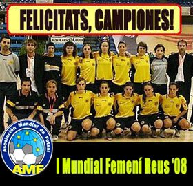 Primer mundial Futsal para damas