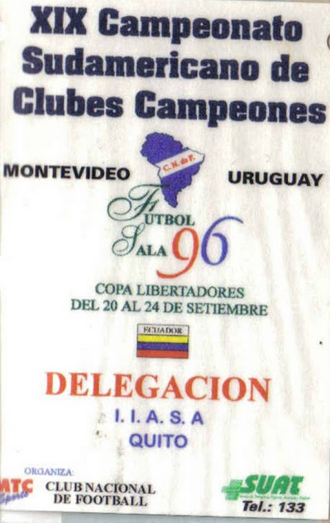 Sudamericano de clubs 1996