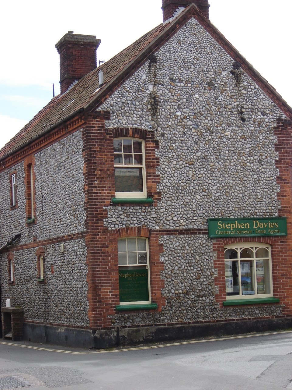 Shirley Goodwin Dyeing2Design Norfolk flint houses
