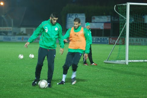 photos de l'équipe nationale au Luxembourg - algérie Foot