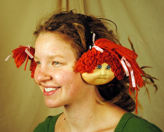 Douche Pawn Vintage 80s Cabbage Patch Ear Muffs