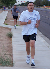 Kent Braun running in one of bodyCORE's 5K runs.