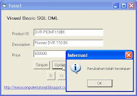 Update Data in Visual Basic using SQL Update Statement in Visual Basic