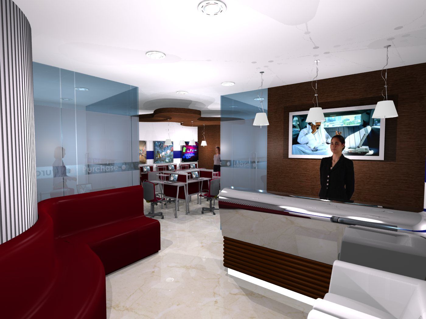 Gurooji Design: Naresh office at Oasis centre Dubai