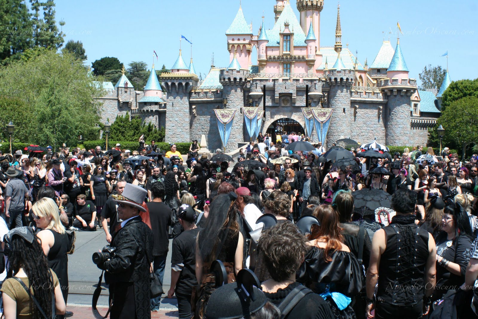 Gothic Tea Society Bats Day at Disneyland The People 2