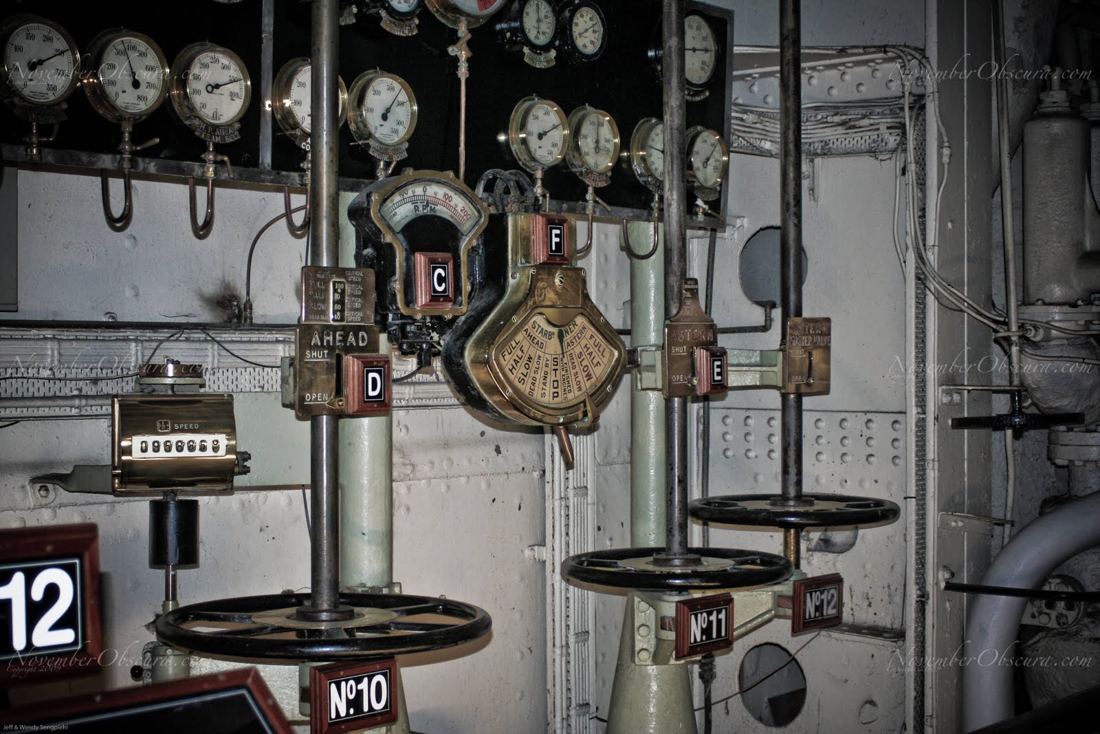 November Obscura: Queen Mary- Part 3 The Engine Room