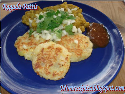 Mom's Recipies: Ragada Patties