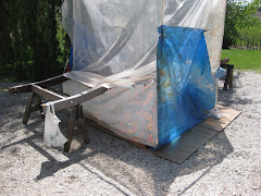 Sandblasting setup