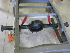 Rear suspension complete