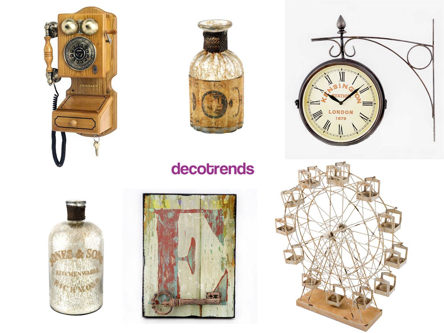 Ev dekorasyonu için ilham veren fikirler Vintage ev aksesuarları Mudo