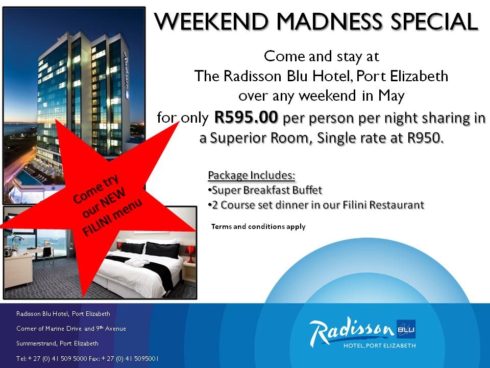 Radisson Blu Hotel, Port Elizabeth