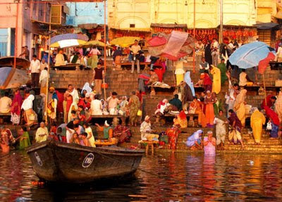 El Ganges en Varanasi