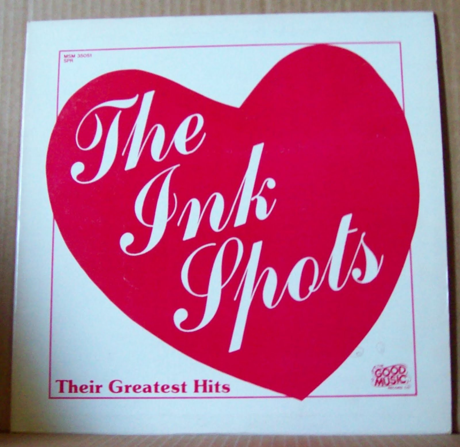 KC Music Shop The Ink Spots Greatest Hits vinyl record lp