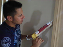 We can caulk all the trim around your windows, doors, and trim before it's painted.