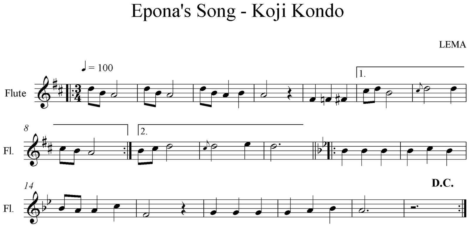 Epona's Song