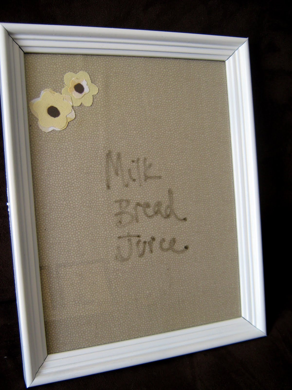 Diy Dry Erase Board Picture Frame DIY Dry Erase Frames Using a