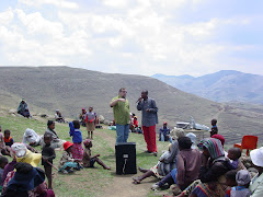 Preaching in Lesotho Africa