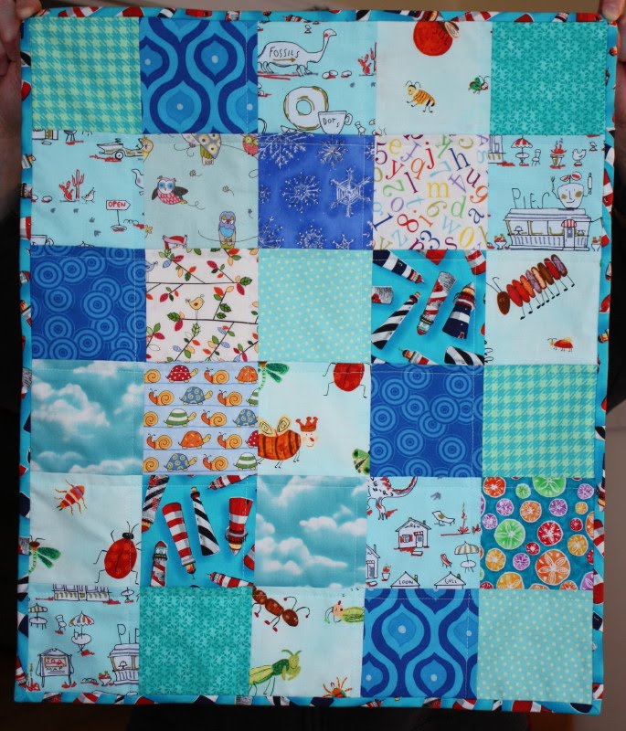 Images Recreation Handsome in Blue Neonatal Quilt