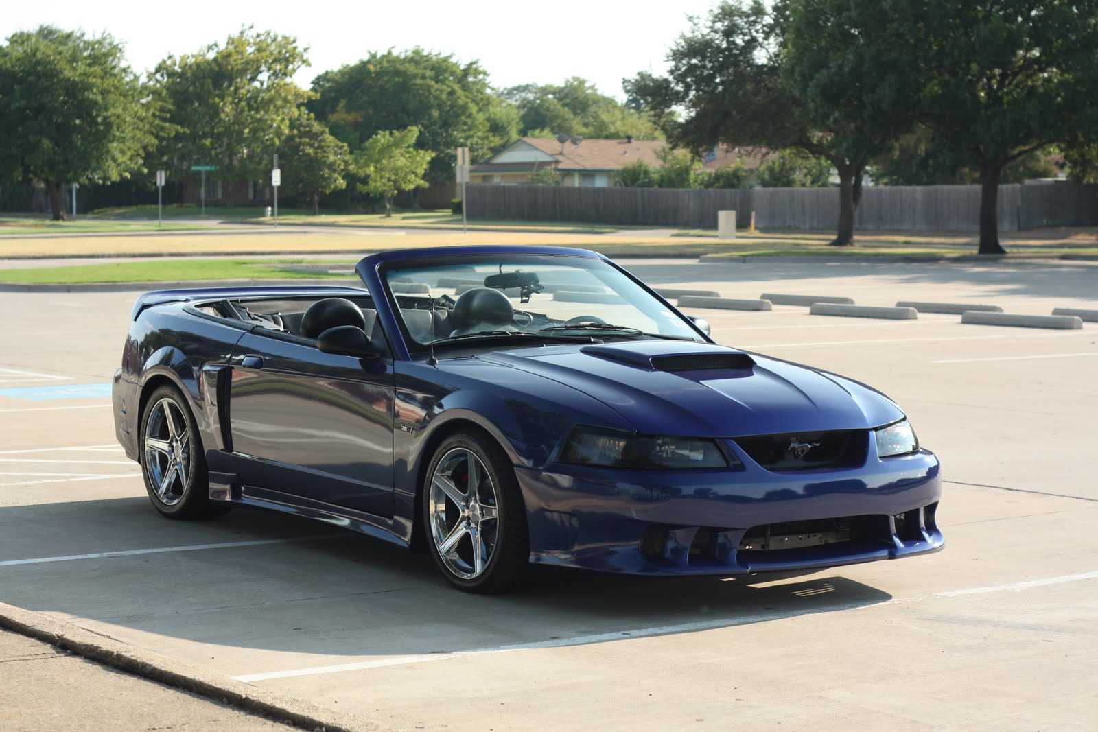 Whiteboy's Mustangs: 2003 Mustang GT convertible/Now saleen clone