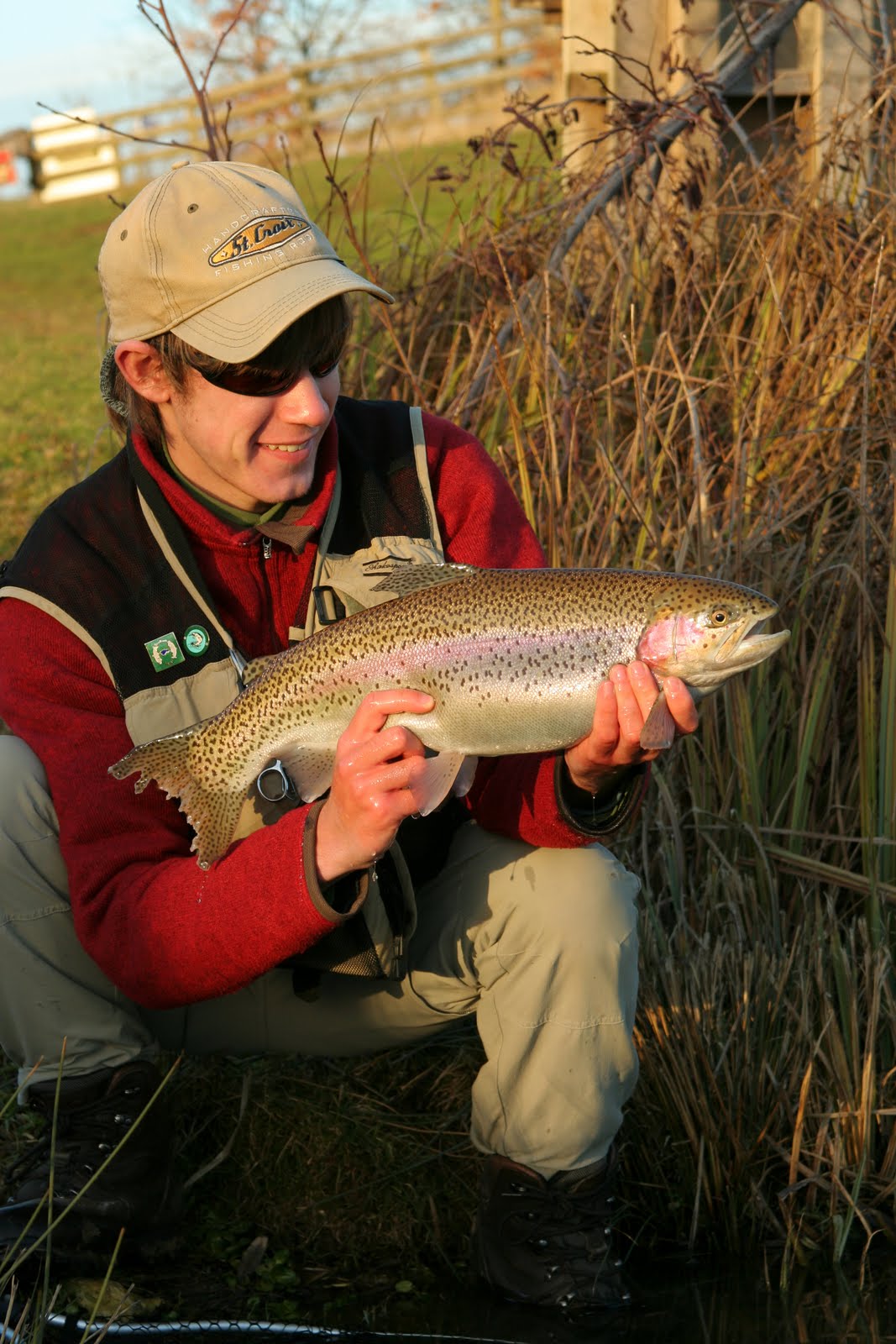 Sam Edmonds Fishing Blog Lea Perch and Rib Valley Trout