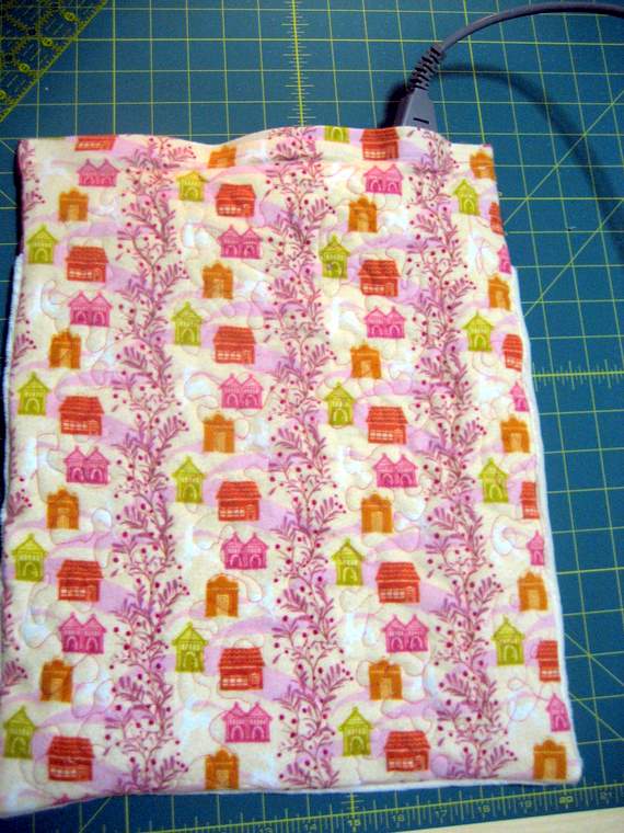 Electric Heating Pad Cover Tutorial