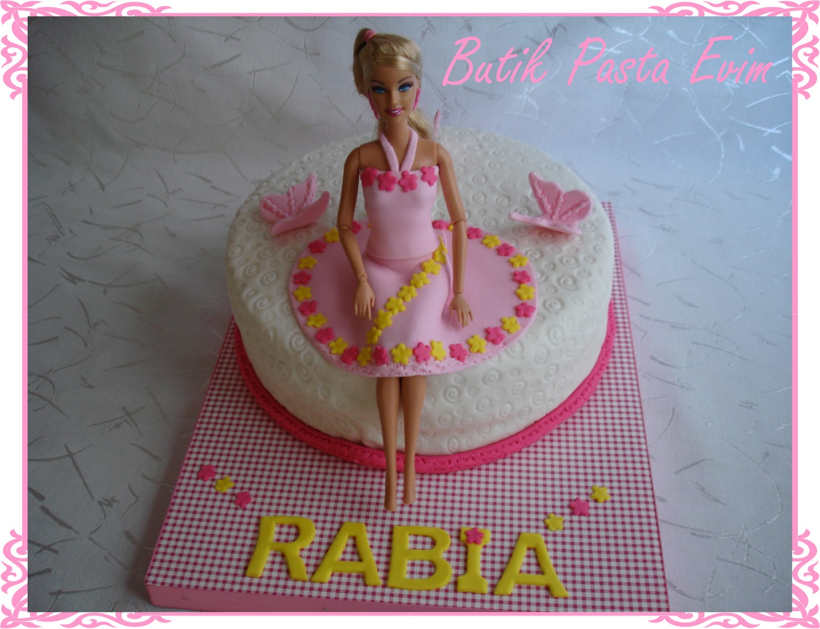 BUTİK PASTA EVİMDENİZLİ Barbie PastaRabia…