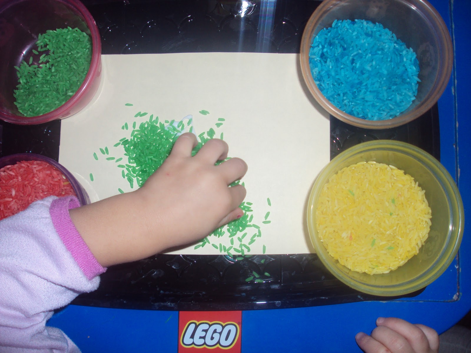 Time for Play: Rice Mosaics