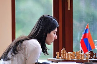 La joueuse d'échecs arménienne Lilit Mkrtchian © site officiel