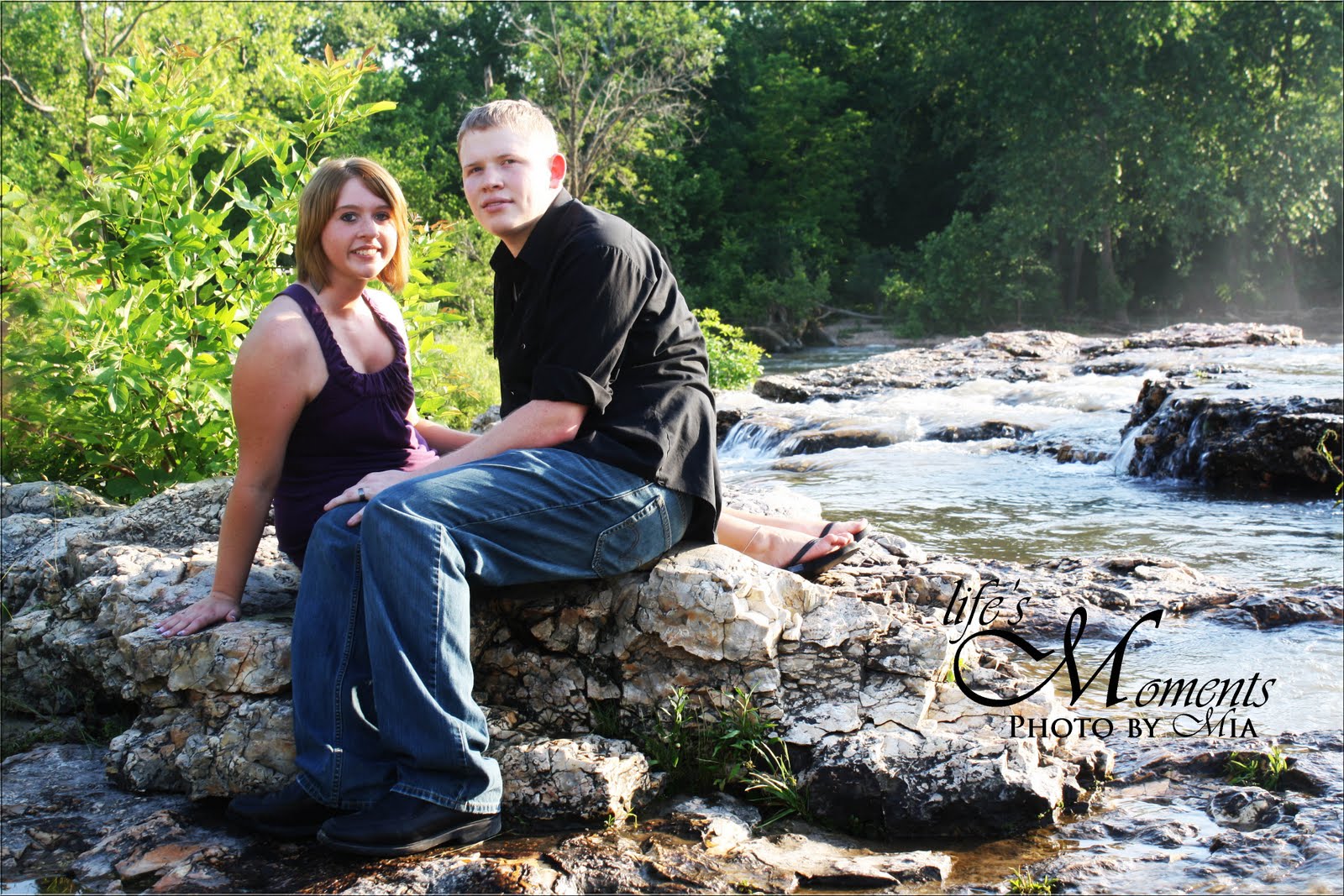 Life's Moments header: Mike and Meg...