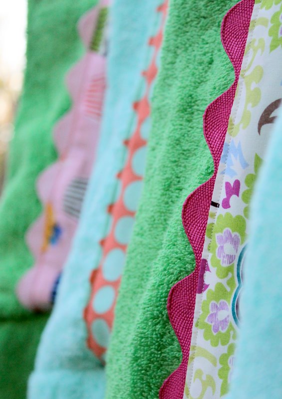 Stunning DIY Embellished Hand Towels