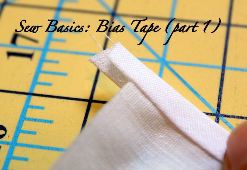 Sew Basics: Bias Tape (part 1) - The Cottage Mama