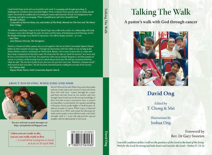 David's Book, "Talking the Walk"