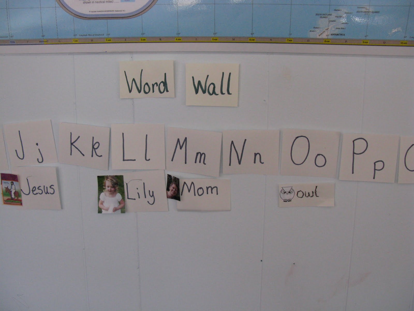Fun Home Preschool Ideas Word Wall