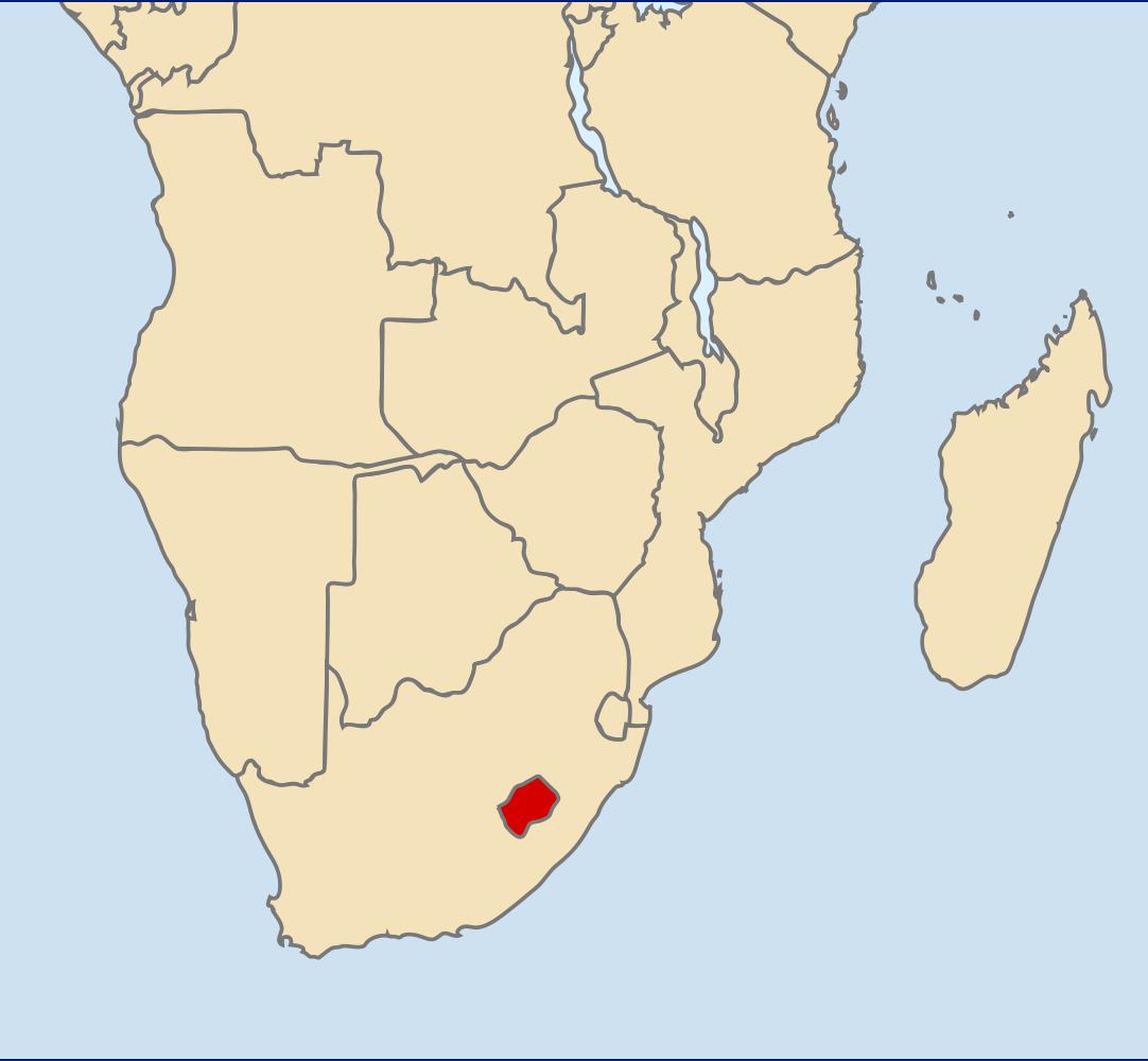Королевство Лесото на карте. Лесото Страна в Африке на карте. Лесото на карте мира. Лесото столица Масеру на карте