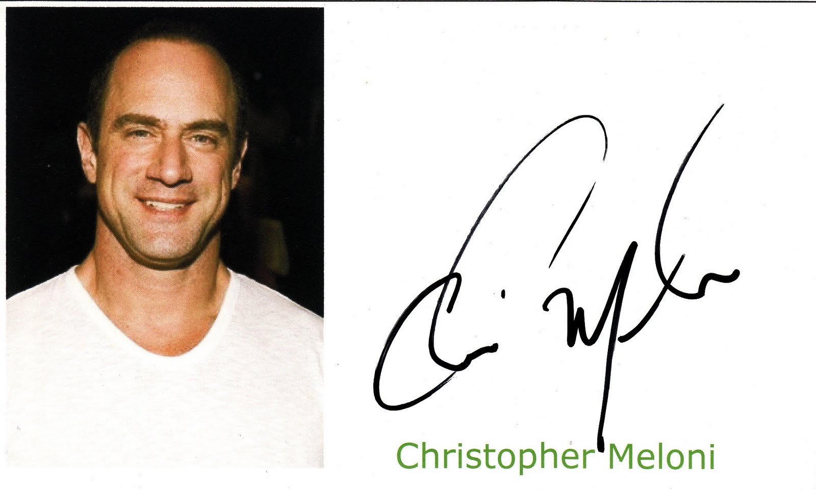 Christopher Meloni.