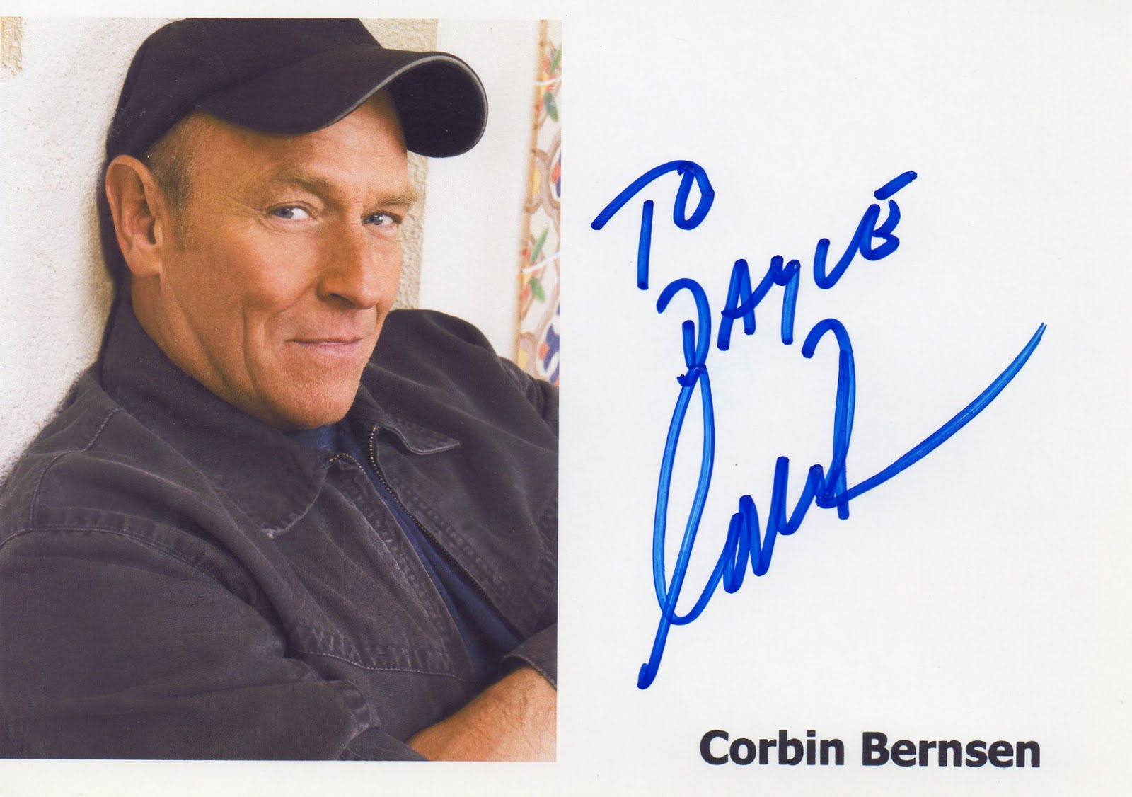 Kiwiautogal's Autographs: Corbin Bernsen
