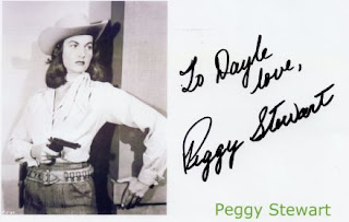 Kiwiautogal's Autographs: Peggy Stewart