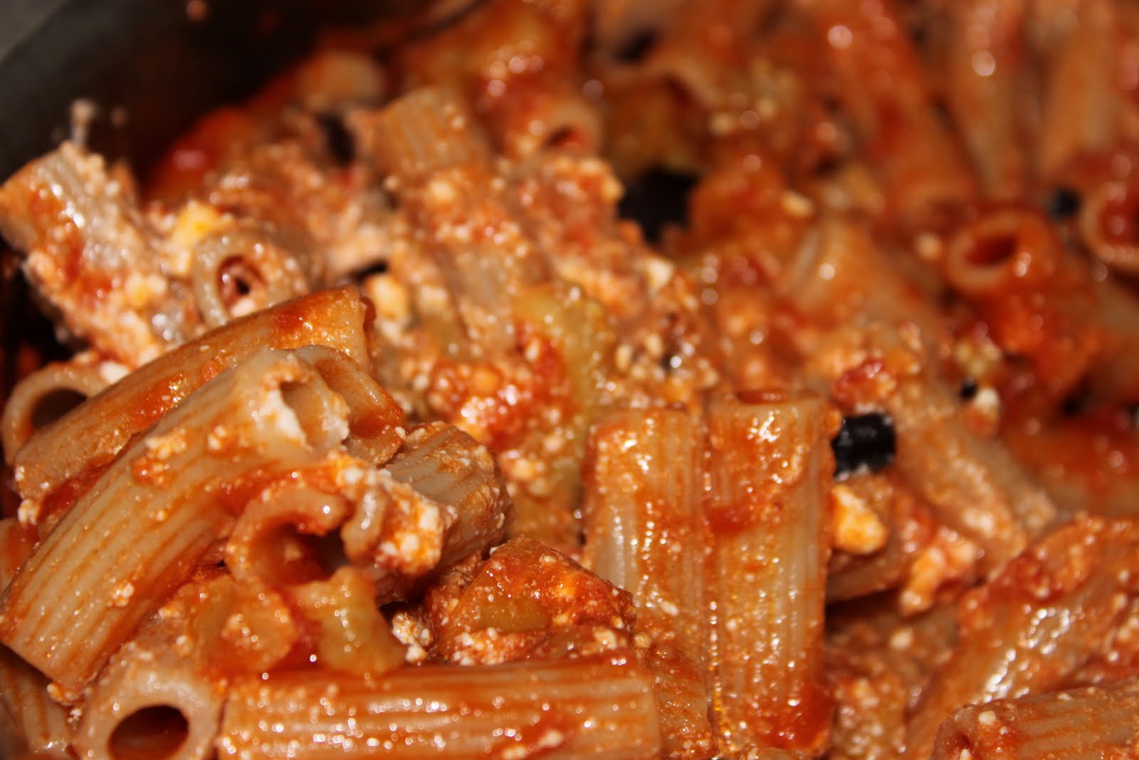 My Affair With Truffles Rigatoni a la Norma