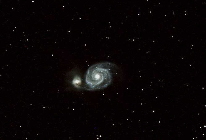 Galaxia M51 en Canes Venatici - FSQQ106ED + Canon450D