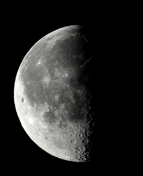 Luna en cuarto menguante 13 de agosto de 2009