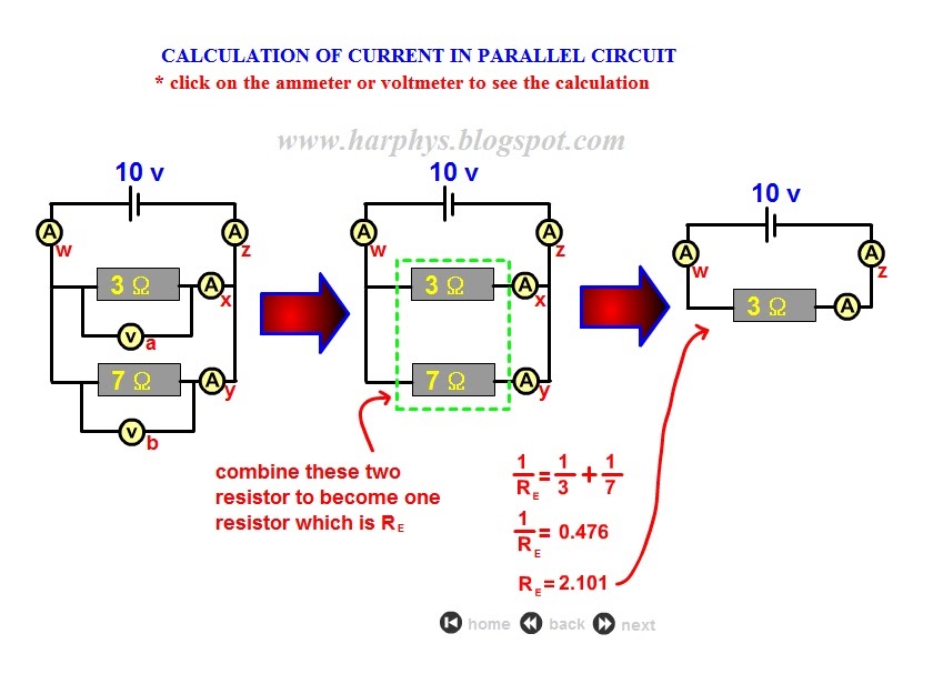 Parallel Circuit Diagram Formula