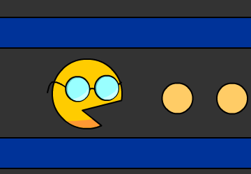 Pac Man lunettes