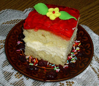 W mojej kuchni: Kolorowe ciasto dla Winicjusza wg Aleex