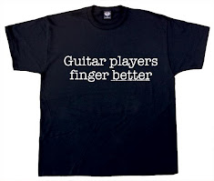 Guitar players finger better